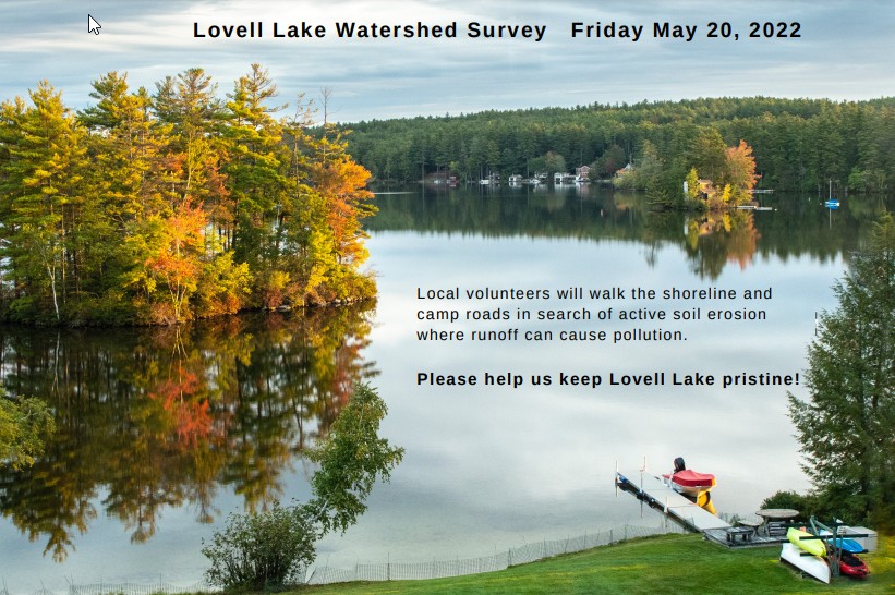 2022 Lovell Lake Watershed Survey